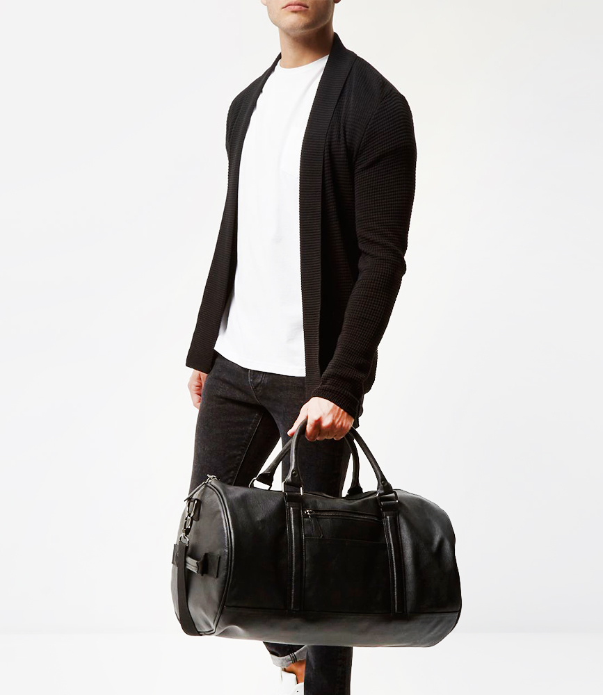 Black holdall bag